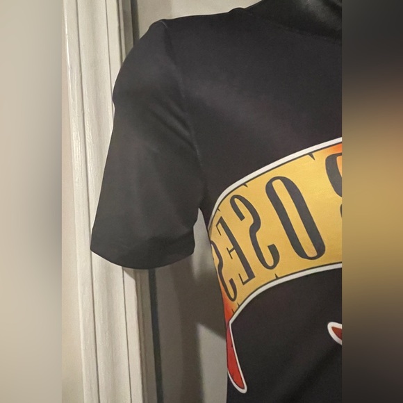 Black Guns N Roses Graphic Fitted Dress, Size Small - Picture 11 of 15